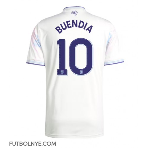 Camiseta Aston Villa Emiliano Buendia #10 Tercera Equipación 2025-26 manga corta